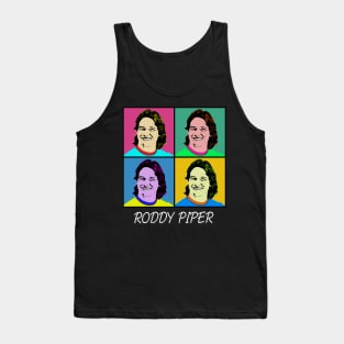 roddy piper 80s Pop Art Style Tank Top